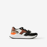 Leather Suede and Vintage Check Sneakers